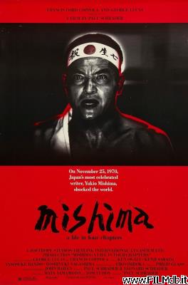 Locandina del film Mishima - Una vita in quattro capitoli