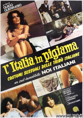Affiche de film L'Italia in pigiama