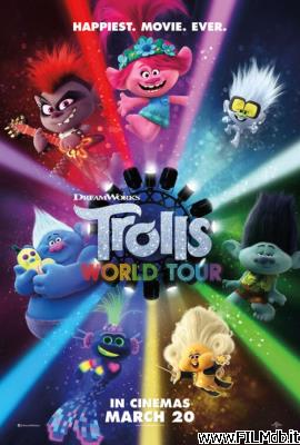 Affiche de film Trolls World Tour