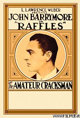 Cartel de la pelicula Raffles, the Amateur Cracksman