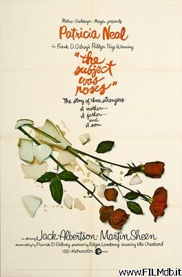 Locandina del film la signora amava le rose