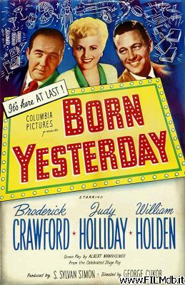Poster of movie born yesterday