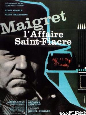 Affiche de film Maigret et l'affaire Saint-Fiacre