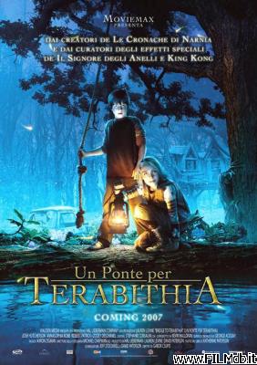 Affiche de film bridge to terabithia