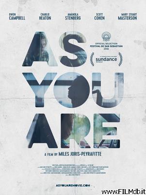 Affiche de film As You Are