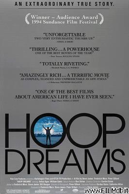 Affiche de film hoop dreams