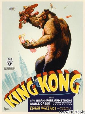 Cartel de la pelicula king kong
