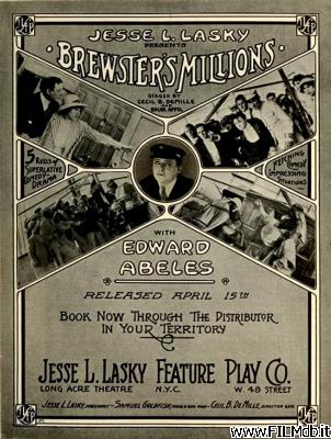 Affiche de film Brewster's Millions