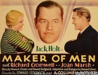 Affiche de film Maker of Men