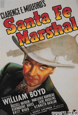 Cartel de la pelicula Santa Fe Marshal