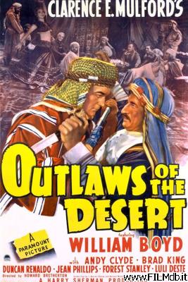 Locandina del film Outlaws of the Desert