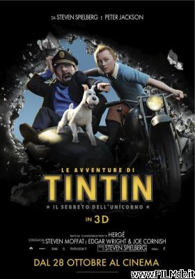 Poster of movie the adventures of tintin: the secret of the unicorn