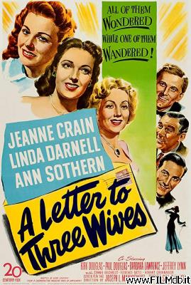 Affiche de film A Letter to Three Wives