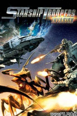 Poster of movie starship troopers: invasion