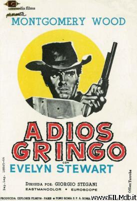 Affiche de film adios gringo