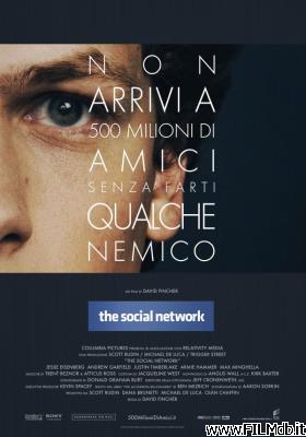 Affiche de film the social network