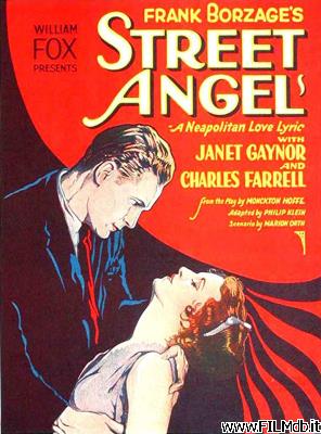 Affiche de film l'angelo della strada