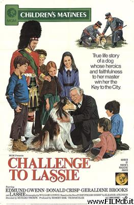 Poster of movie challenge to lassie