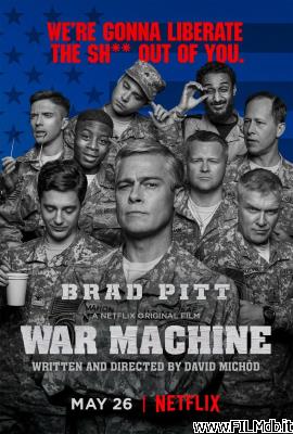 Poster of movie war machine