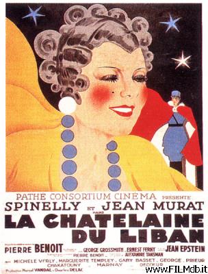 Affiche de film La Châtelaine du Liban