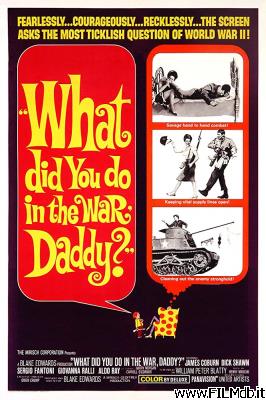 Locandina del film Papà, ma che cosa hai fatto in guerra?