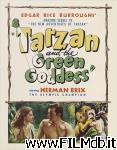 poster del film Tarzán y la diosa