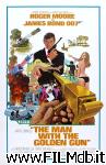 poster del film man with the golden gun