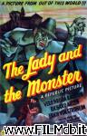 poster del film La mujer y el monstruo