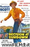 poster del film decision at sundown