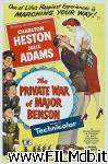 poster del film the private war of major benson