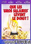 poster del film Que los grandes salarios... levanten el dedo