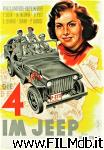 poster del film Quattro in una jeep