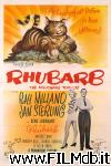 poster del film Rhubarb, le chat millionnaire