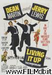 poster del film living it up