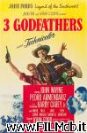 poster del film Tres padrinos