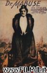poster del film Dr. Mabuse, the Gambler