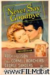 poster del film never say goodbye
