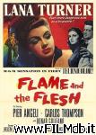 poster del film the flame and the flesh