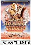 poster del film blazing saddles