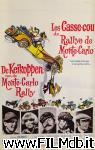 poster del film El rally de Montecarlo y toda su zarabanda de antaño