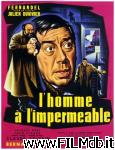 poster del film El hombre del impermeable