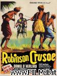 poster del film Las aventuras de Robinson Crusoe