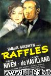 poster del film Raffles, gentleman cambrioleur