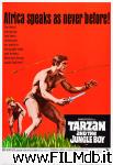 poster del film Tarzán y el niño de la jungla