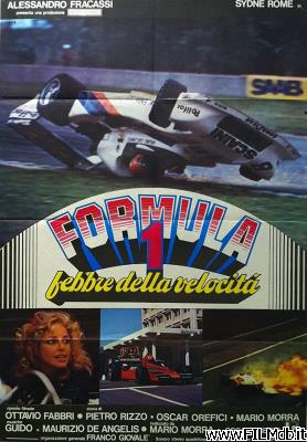 Cartel de la pelicula Fórmula 1 fiebre de velocidad