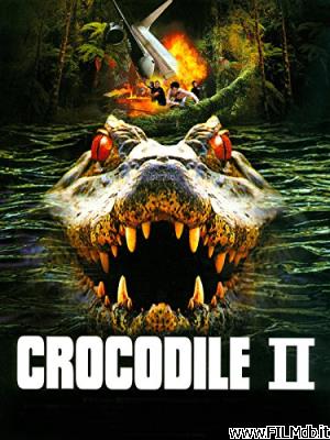 Cartel de la pelicula Crocodile 2: Death Swamp