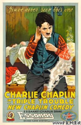 Cartel de la pelicula Aventuras de Charlot [corto]