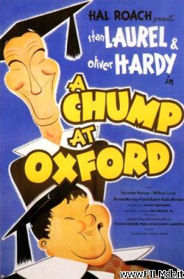 Poster of movie a chump at oxford