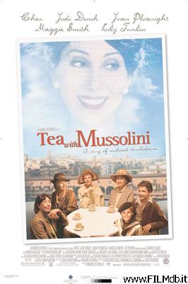 Affiche de film Un tè con Mussolini