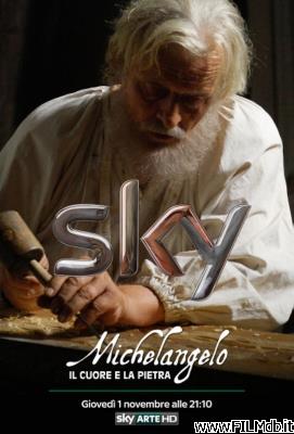 Locandina del film Michelangelo - Il cuore e la pietra [filmTV]